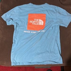 Blue “The North Face” Tee